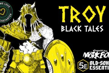 Copertina di Troy – Black Tales – Officina Meningi