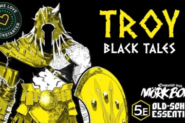 Copertina di Troy – Black Tales – Officina Meningi