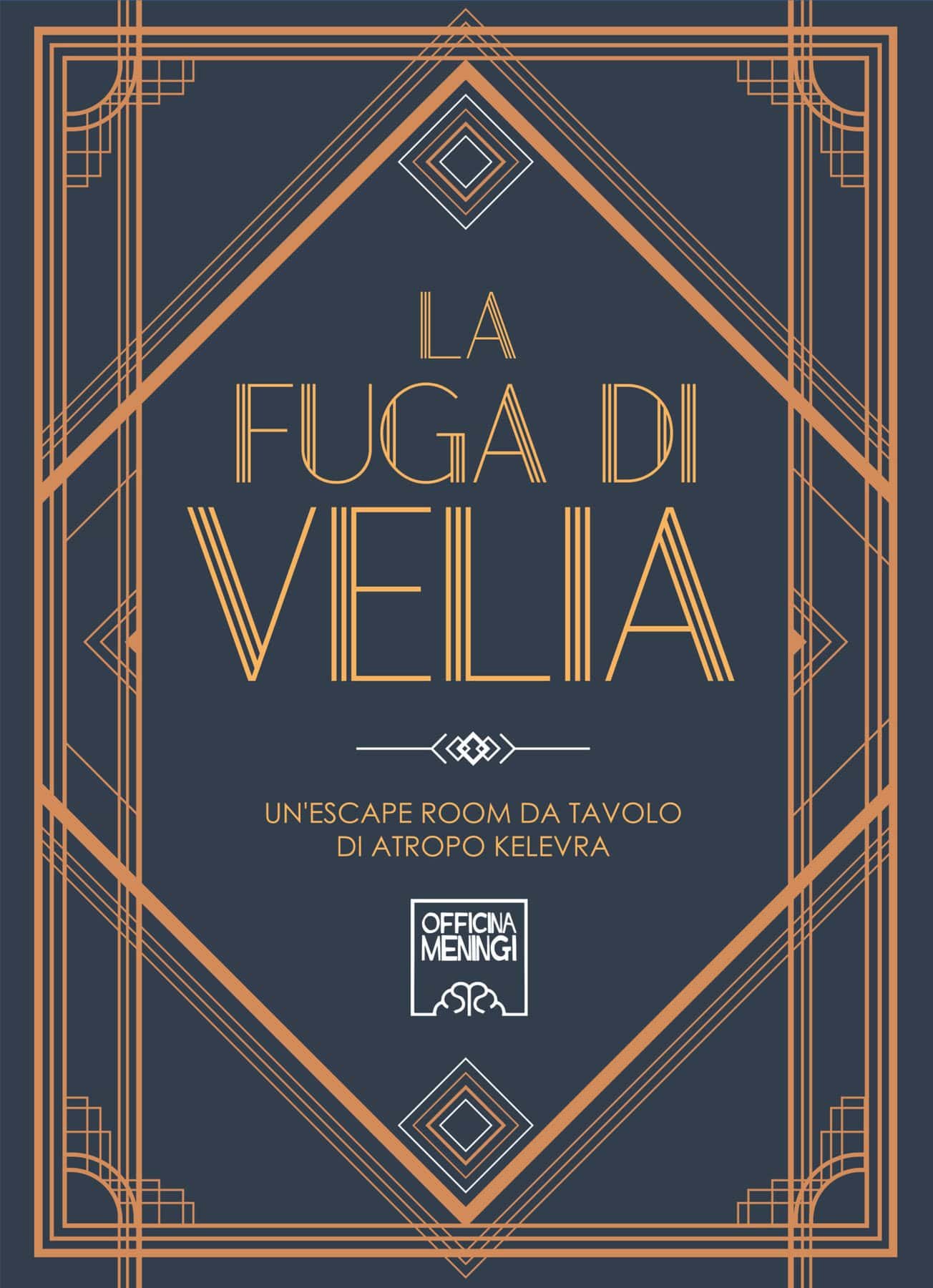 Copertina di La Fuga di Velia – Officina Meningi