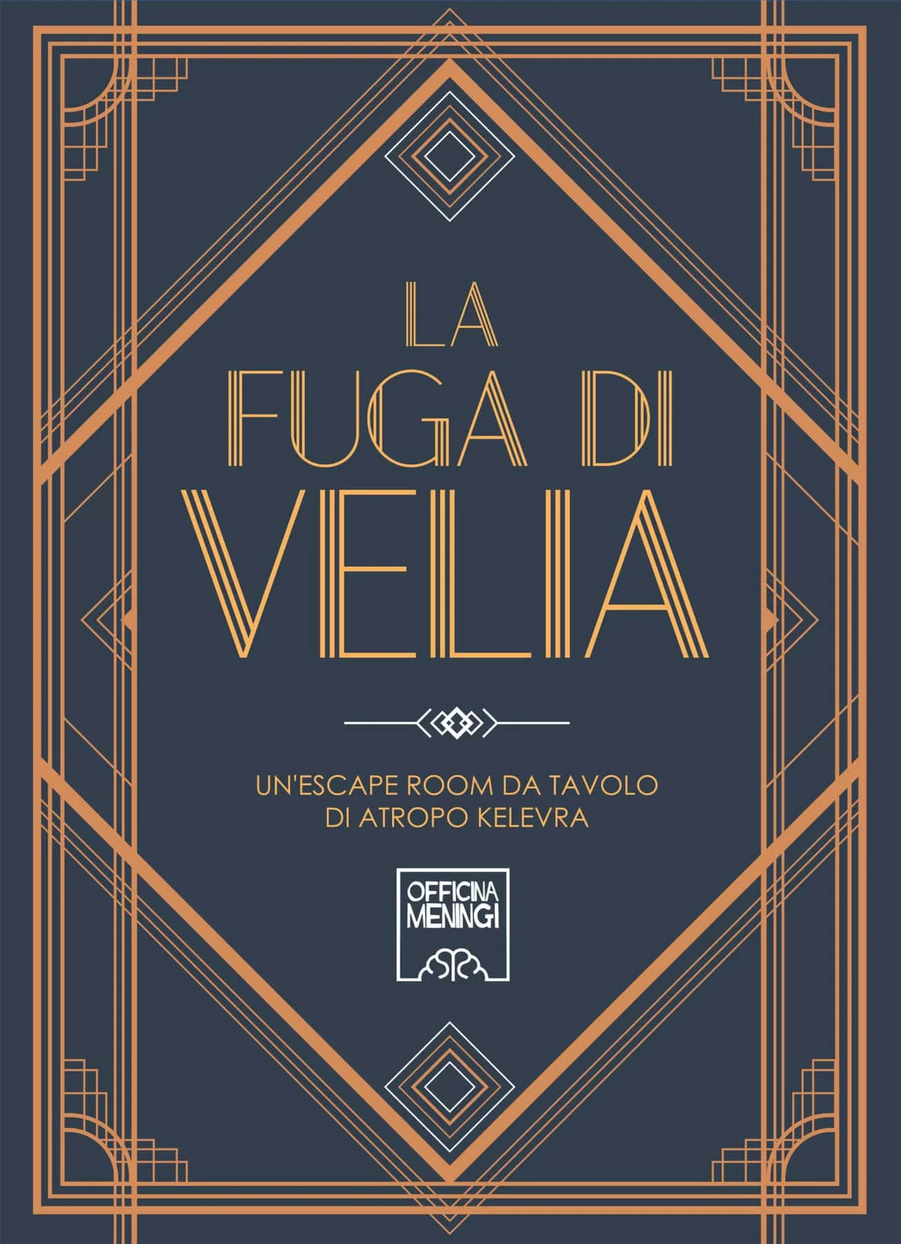 Copertina di La Fuga di Velia – Officina Meningi