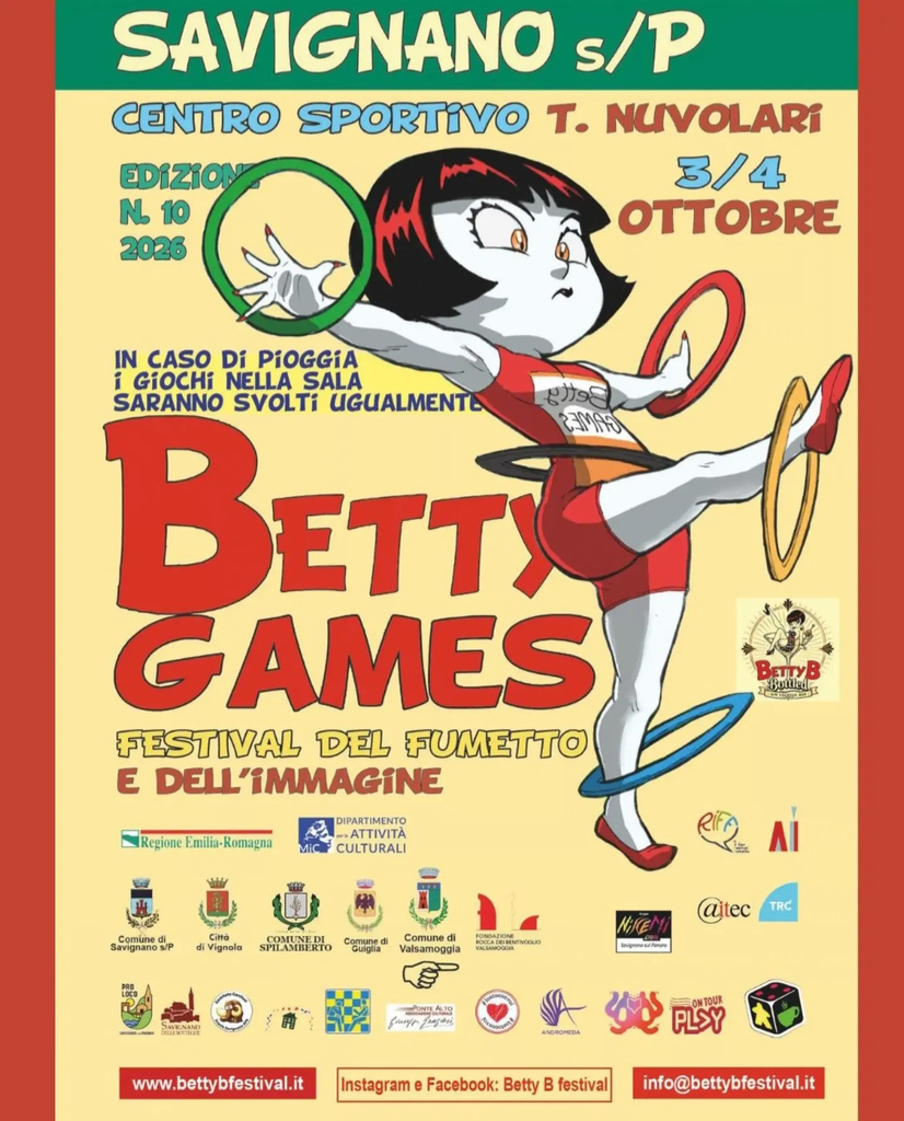 Betty B Festival e Betty Games a Savignano sul Panaro 2026 – Officina Meningi